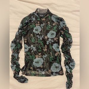 Anthropologie mesh top